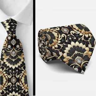 Corbata de caballero   Corbatas con diamantes fals