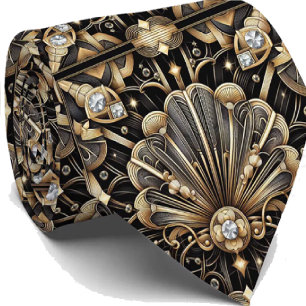 Corbata de caballero   Corbatas con diamantes fals