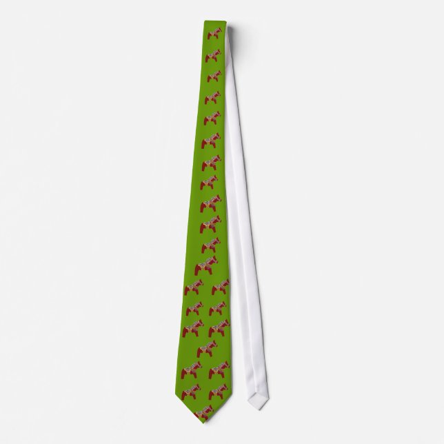 Corbata de Caballo Dala Rojo (Anverso)