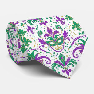 Corbata de Carnaval Royale Mardi Gras