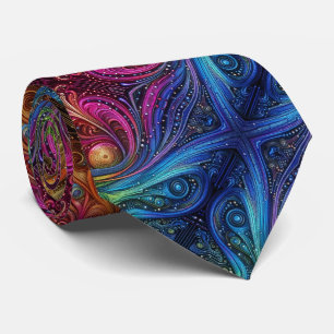 Corbata de circuito de arcoíris Art Nouveau