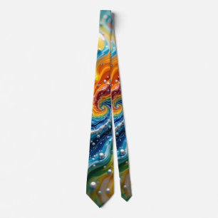 Corbata de Color Líquido
