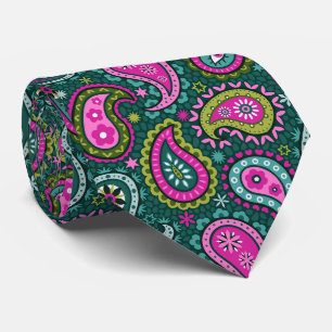 Corbata de color verde joyero brillante audaz pais