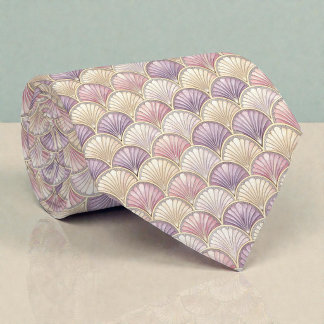 Corbata de colores pastel glamour sirena