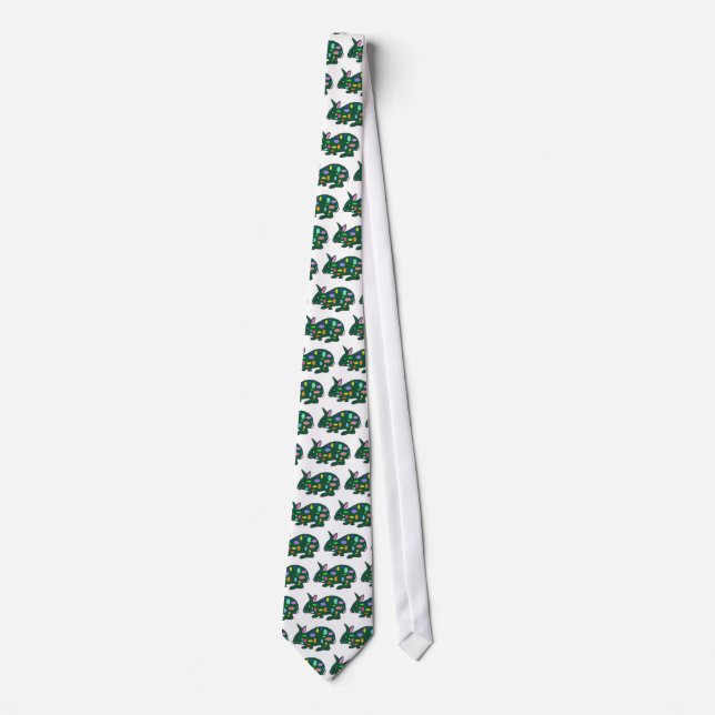 Corbata de conejitos de Pascua (Anverso)