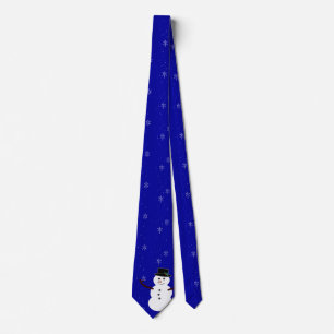 corbata de copo de nieve