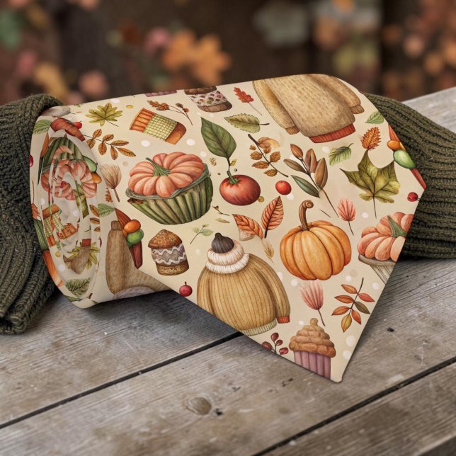 Corbata de cosecha de otoño estacional (Subido por el creador)