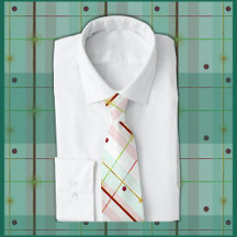 Corbata de Cuadros Preppy Atomic Age