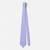 Corbata de Cuello a Cuadros Mauve y Niebla Costera