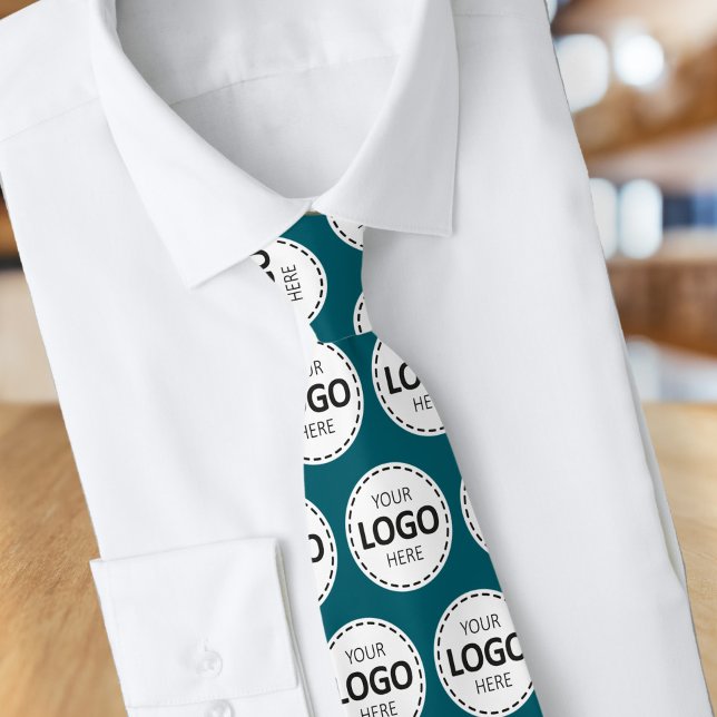 Corbata de cuello azul teñido para negocios con lo (Subido por el creador)