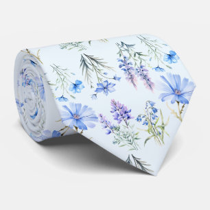 Corbata de cuello boho de flores silvestres de ofi