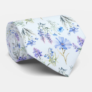 Corbata de cuello boho de flores silvestres de ofi