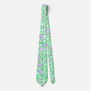 Corbata de cuello con diseño verde más