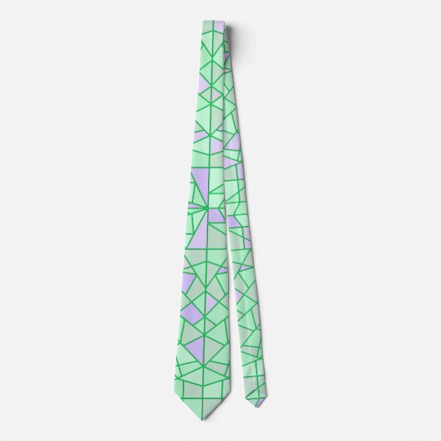 Corbata de cuello con diseño verde más (Anverso)