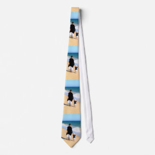 Corbata de cuello con foto personalizada de su pro