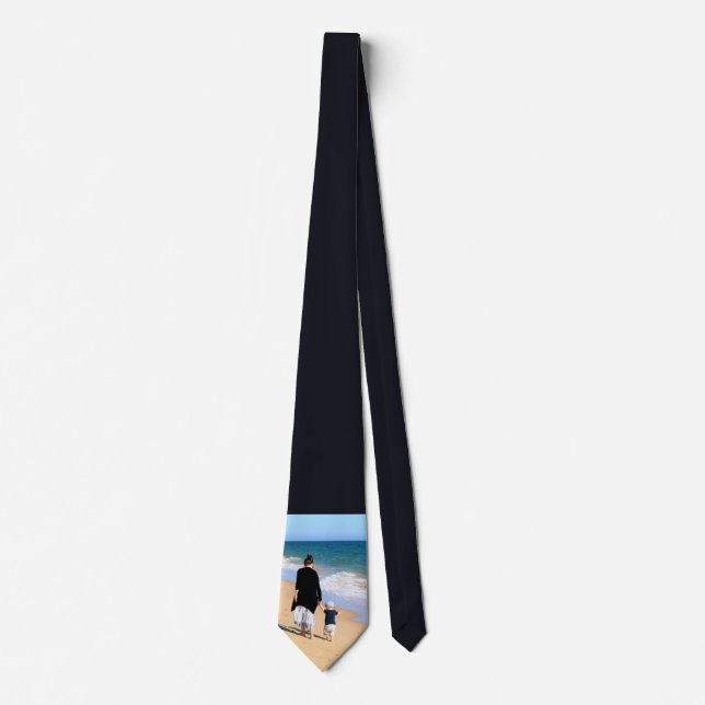 Corbata de cuello con foto personalizada Elija col (Anverso)