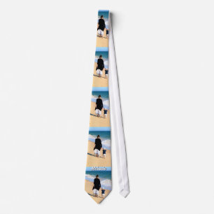 Corbata de cuello con foto personalizada regalo no