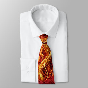 Corbata de cuello con hilo rojo de nube de torment