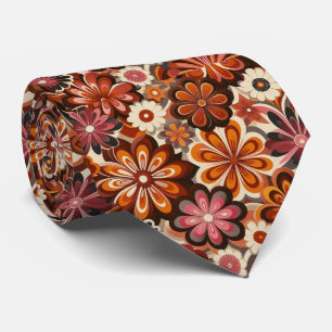Corbata de cuello con poder de flor Hippy