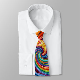 Corbata de cuello con remolino de nebulosa de gala