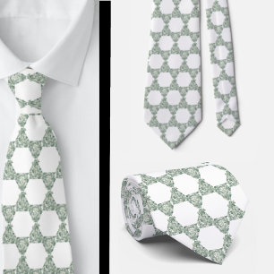 Corbata de cuello con verde de eucalipto Estrella