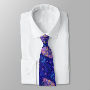 Corbata de cuello de corazón de mariposas - Amor
