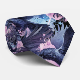 Corbata de cuello de cuervo
