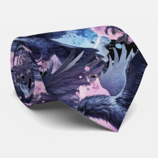 Corbata de cuello de cuervo
