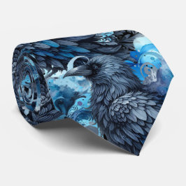 Corbata de cuello de cuervo