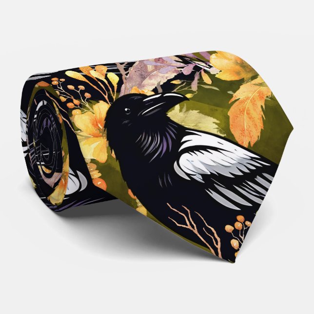 Corbata de cuello de cuervo (Enrollado)