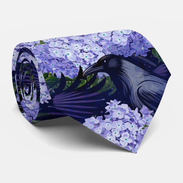 Corbata de cuello de cuervo (Enrollado)