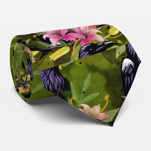 Corbata de cuello de cuervo