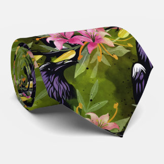 Corbata de cuello de cuervo