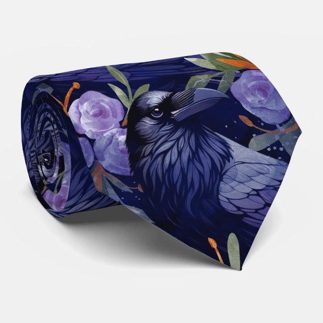 Corbata de cuello de cuervo (Enrollado)