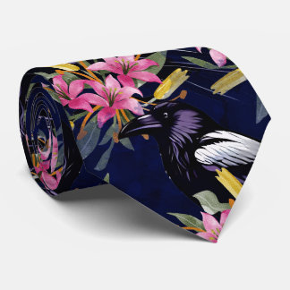 Corbata de cuello de cuervo
