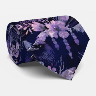 Corbata de cuello de cuervo