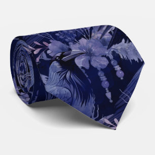 Corbata de cuello de cuervo