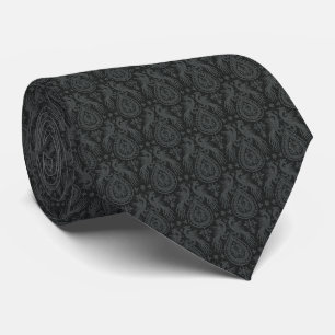 Corbata de cuello de dragones medievales negros