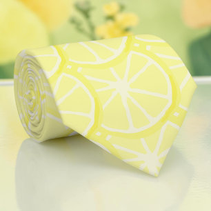 Corbata de cuello de fruta cítrica de verano de te