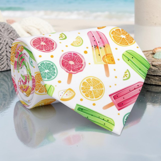 Corbata de cuello de helado de frutas de verano de (Subido por el creador)