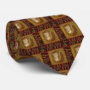 Corbata de cuello de león africano