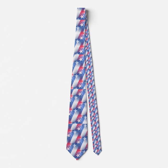 corbata de cuello de mens azul rojo (Anverso)