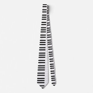 corbata de cuello de música de piano