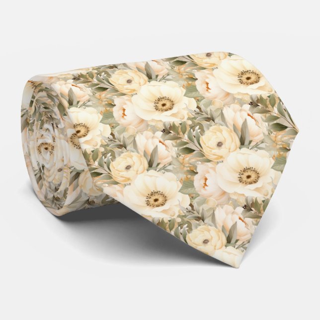 Corbata de cuello de oficina boho | Profesional y  (Enrollado)