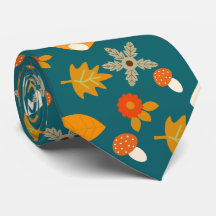 Corbata de cuello de otoño