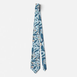Corbata de cuello de pez