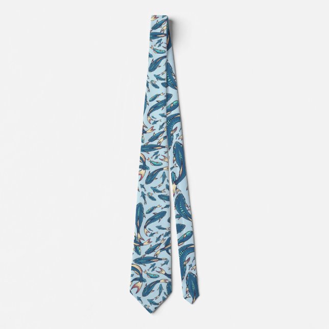 Corbata de cuello de pez (Anverso)