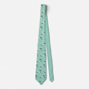 Corbata de cuello de scooter retro
