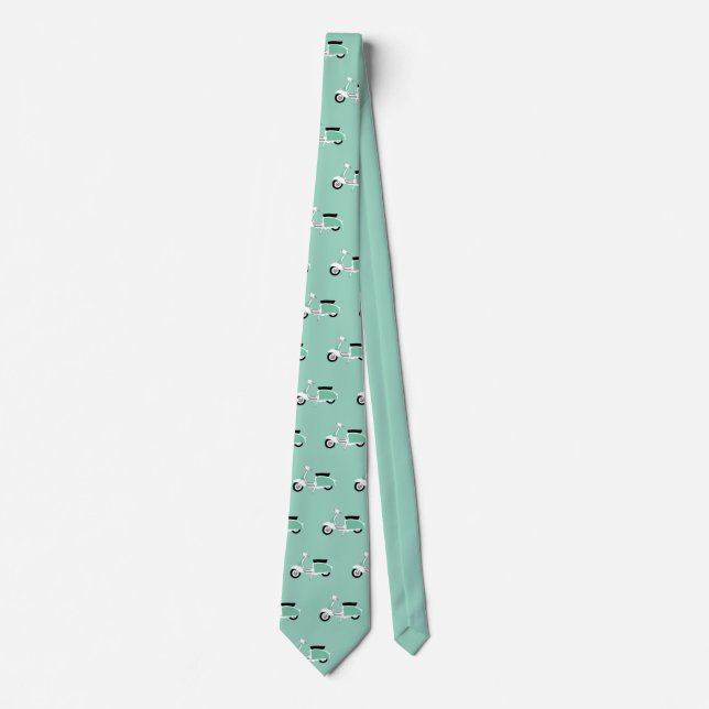 Corbata de cuello de scooter retro (Anverso)