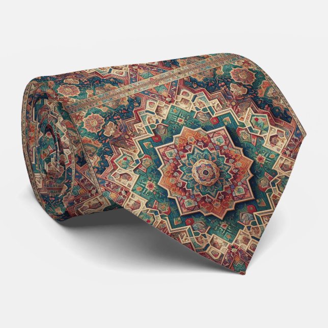 Corbata de cuello de seda falsa con estilo de dise (Enrollado)